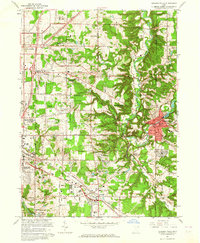 Hi-Res Interactive Map of Chagrin Falls, OH in 1963 | Pastmaps